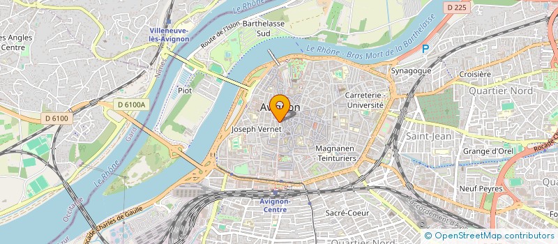 localisation de l'entreprise MONSIEUR PHILIPPE PISANI  AVIGNON