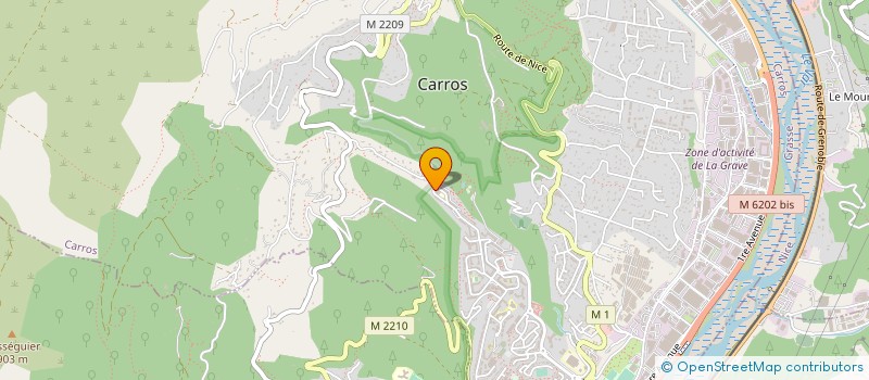 localisation de l'entreprise MONSIEUR PHILIPPE PIZEPAN  CAGNES-SUR-MER