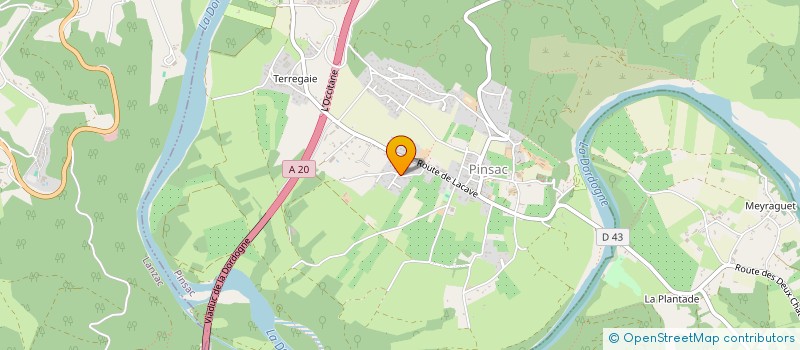 localisation de l'entreprise MONSIEUR PHILIPPE PLAINO  PINSAC