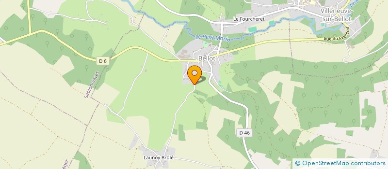 localisation de l'entreprise MONSIEUR PHILIPPE PLANCHAIS à BELLOT