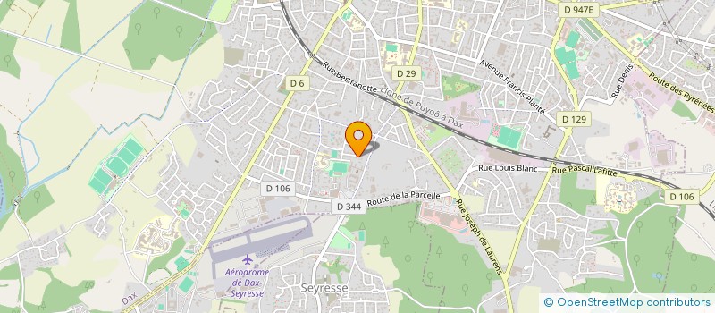 localisation de l'entreprise MONSIEUR PHILIPPE PLANTIER à DAX