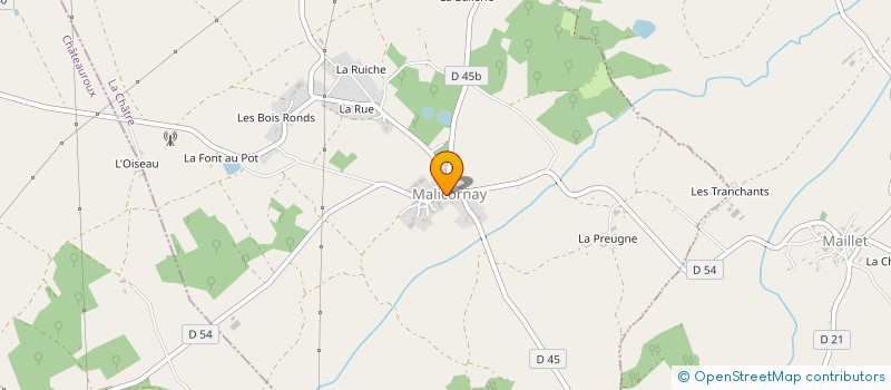 localisation de l'entreprise MONSIEUR PHILIPPE PLANTUREUX à MALICORNAY