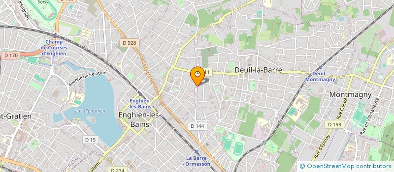 localisation de l'entreprise MONSIEUR PHILIPPE PLATTEAU à DEUIL-LA-BARRE