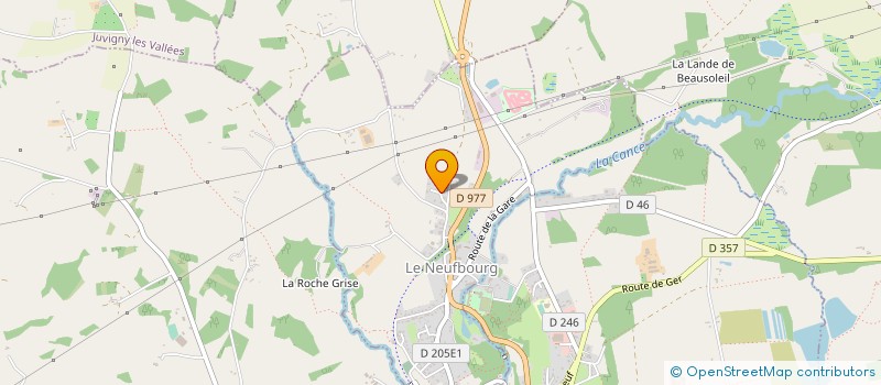 localisation de l'entreprise MONSIEUR PHILIPPE PLESSIS à LE NEUFBOURG