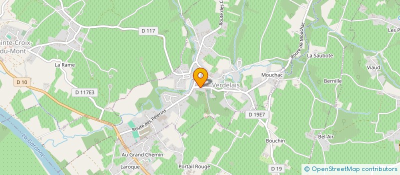 localisation de l'entreprise MONSIEUR PHILIPPE PLET  VERDELAIS