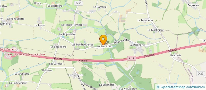 localisation de l'entreprise MONSIEUR PHILIPPE PLOUZIN  MONTRELAIS