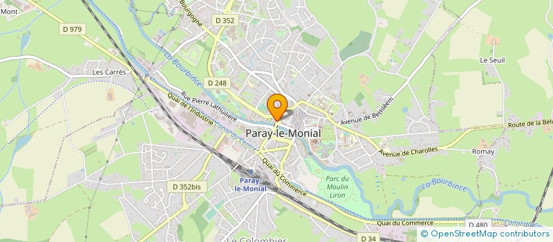 localisation de l'entreprise MONSIEUR PHILIPPE PLUCHAUD à PARAY-LE-MONIAL
