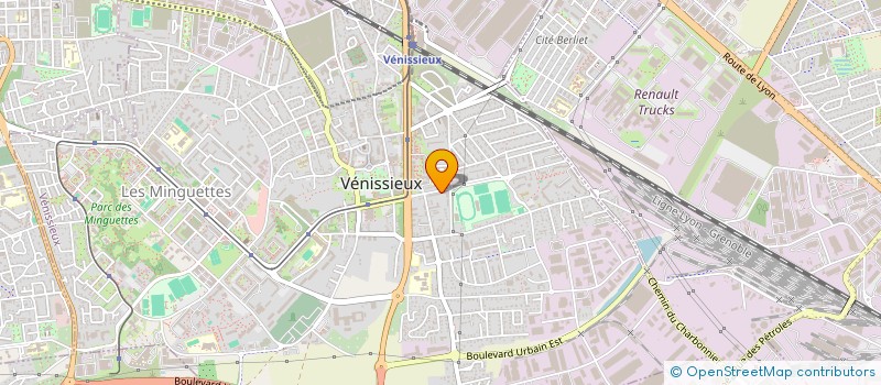 localisation de l'entreprise MONSIEUR PHILIPPE PLUVINAGE  VENISSIEUX