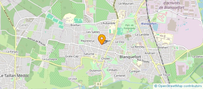 localisation de l'entreprise MONSIEUR PHILIPPE POCHON à BLANQUEFORT