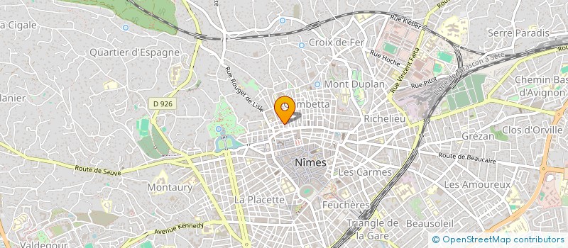 localisation de l'entreprise MONSIEUR PHILIPPE PODLECKI  NIMES