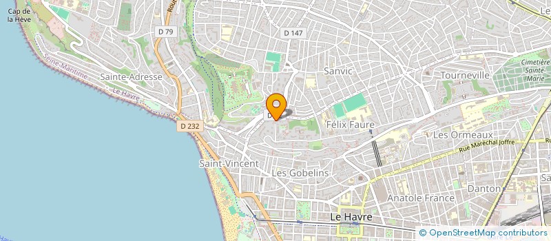 localisation de l'entreprise MONSIEUR PHILIPPE POGAM à LE HAVRE