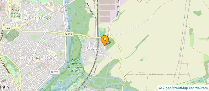 localisation de l'entreprise MONSIEUR PHILIPPE POGWIZD  ROUVROY