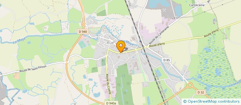 localisation de l'entreprise MONSIEUR PHILIPPE POIDEVIN  RUE