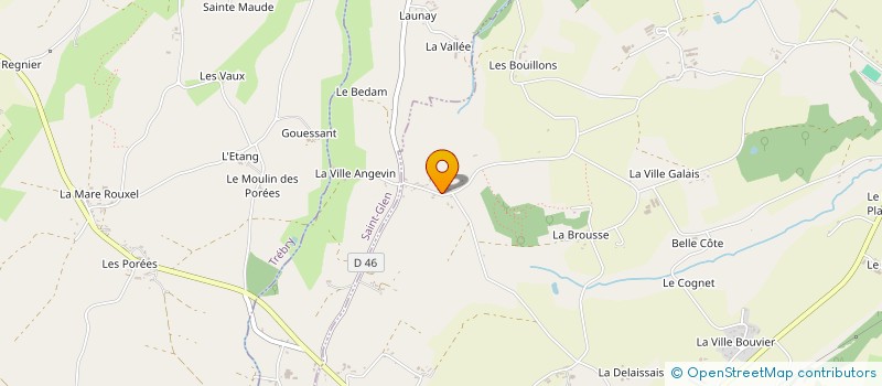 localisation de l'entreprise MONSIEUR PHILIPPE POILVERT à LE MENE