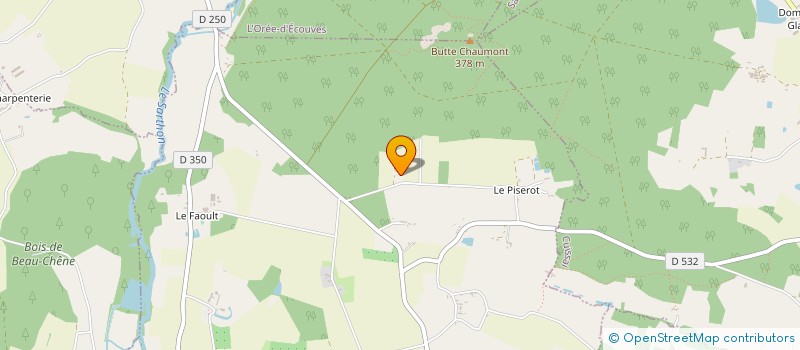 localisation de l'entreprise MONSIEUR PHILIPPE POINCON à SAINT-DENIS-SUR-SARTHON