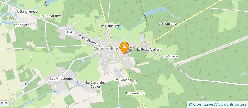 localisation de l'entreprise MONSIEUR PHILIPPE POINT  CLERE-LES-PINS