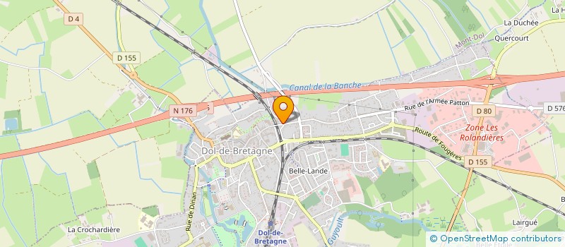 localisation de l'entreprise MONSIEUR PHILIPPE POINTEAU  LA VILLE-ES-NONAIS