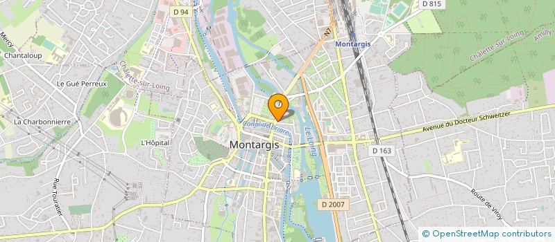 localisation de l'entreprise MONSIEUR PHILIPPE POISSON à MONTARGIS