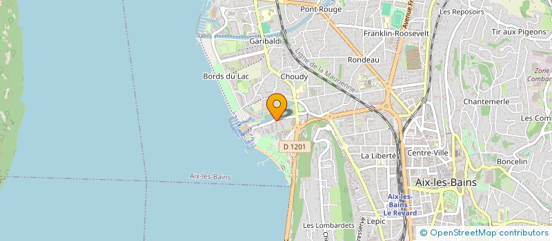 localisation de l'entreprise MONSIEUR PHILIPPE POLLET  AIX-LES-BAINS