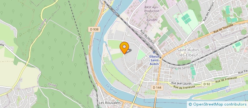 localisation de l'entreprise MONSIEUR PHILIPPE POLVENT  SAINT-AUBIN-LES-ELBEUF