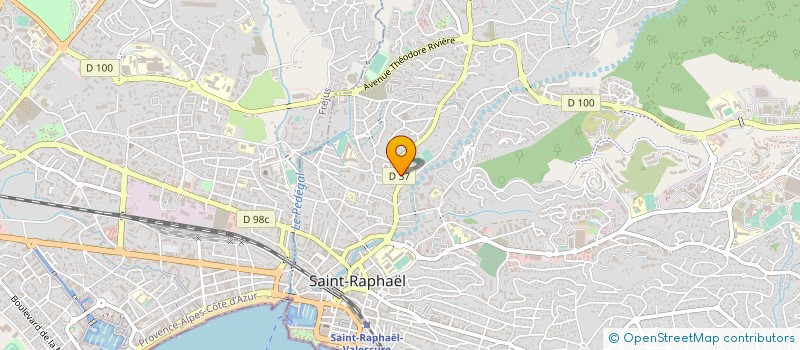 localisation de l'entreprise MONSIEUR PHILIPPE PONCELET à SAINT-RAPHAEL