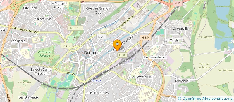 localisation de l'entreprise MONSIEUR PHILIPPE PONCIN à DREUX
