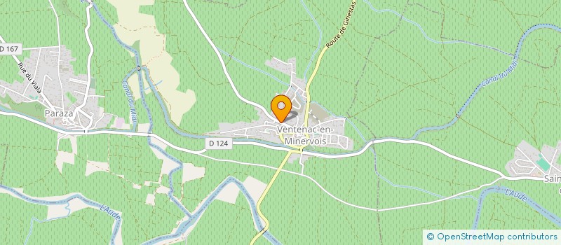 localisation de l'entreprise MONSIEUR PHILIPPE PONS  VENTENAC-EN-MINERVOIS