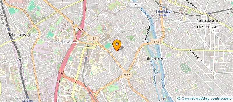 localisation de l'entreprise MONSIEUR PHILIPPE PONS  LE PERREUX-SUR-MARNE