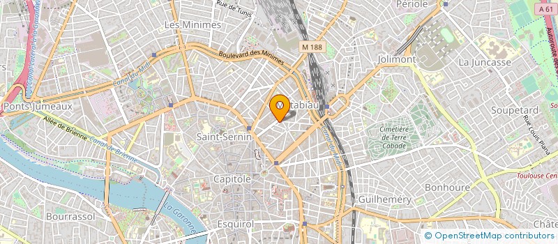 localisation de l'entreprise MONSIEUR PHILIPPE PONSOLLE à TOULOUSE