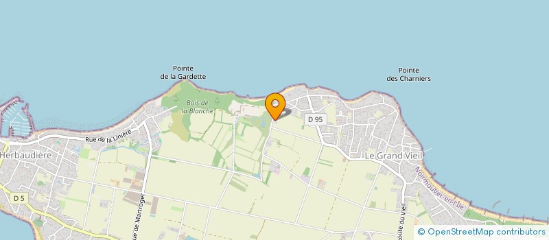 localisation de l'entreprise MONSIEUR PHILIPPE PORON  NOIRMOUTIER-EN-L'ILE