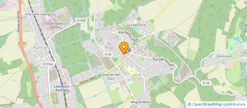 localisation de l'entreprise MONSIEUR PHILIPPE PORQUEZ  MOGNEVILLE