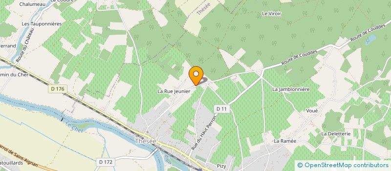 localisation de l'entreprise MONSIEUR PHILIPPE POTIN  THESEE