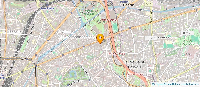 localisation de l'entreprise MONSIEUR PHILIPPE POUBEAU  PARIS