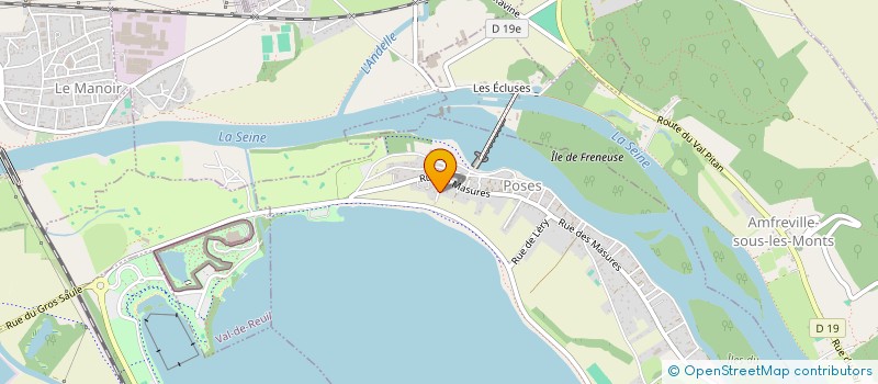 localisation de l'entreprise MONSIEUR PHILIPPE POUPARDIN  POSES