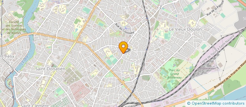 localisation de l'entreprise MONSIEUR PHILIPPE POUPLIN à NANTES