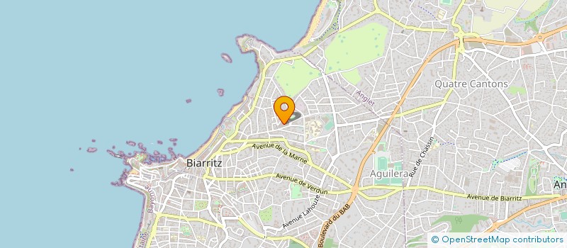 localisation de l'entreprise MONSIEUR PHILIPPE POURTAU à BIARRITZ