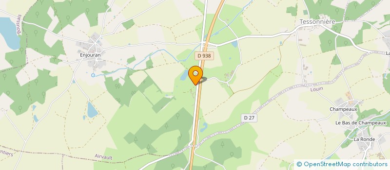 localisation de l'entreprise MONSIEUR PHILIPPE POUSIN  AIRVAULT