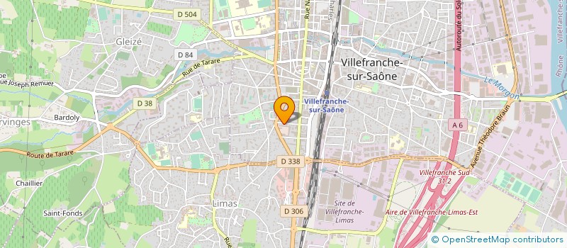 localisation de l'entreprise MONSIEUR PHILIPPE POUZET à VILLEFRANCHE-SUR-SAONE