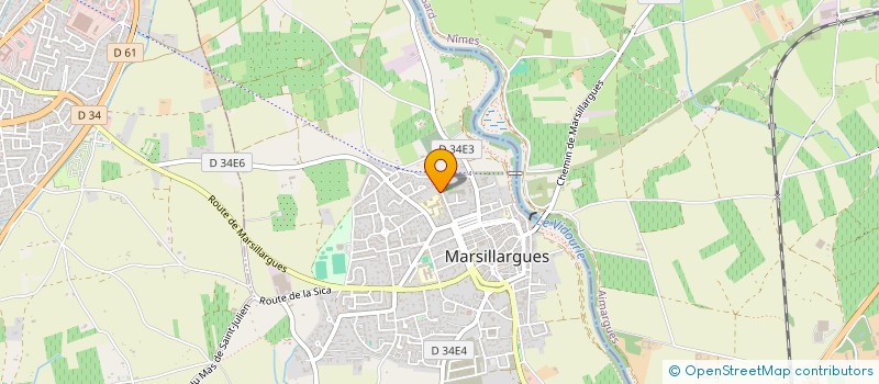 localisation de l'entreprise MONSIEUR PHILIPPE PRADAL  MARSILLARGUES