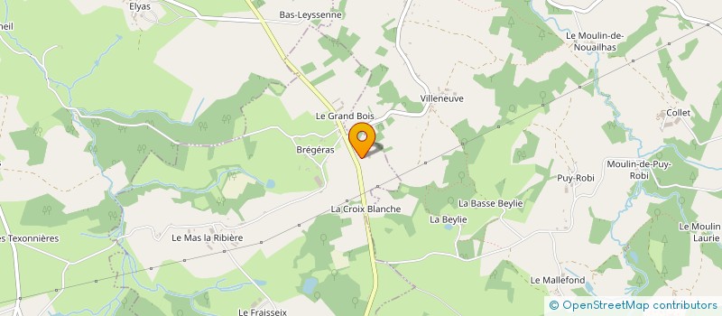 localisation de l'entreprise MONSIEUR PHILIPPE PRADEAU à CHATEAU-CHERVIX