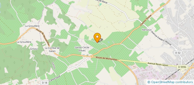 localisation de l'entreprise MONSIEUR PHILIPPE PRADEILLES à GAILLAC