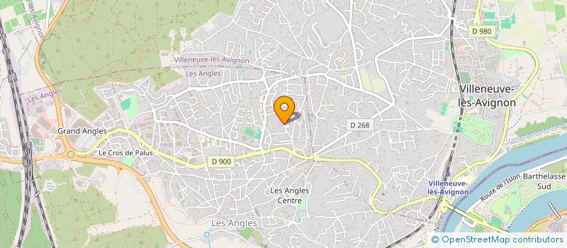 localisation de l'entreprise MONSIEUR PHILIPPE PRAKONEKHAM  LES ANGLES