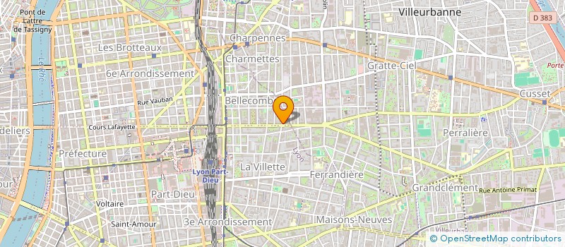 localisation de l'entreprise MONSIEUR PHILIPPE PRAL à LYON