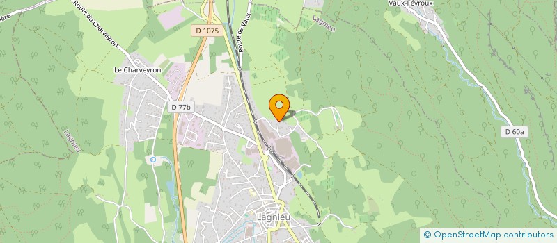 localisation de l'entreprise MONSIEUR PHILIPPE PREHER  LAGNIEU