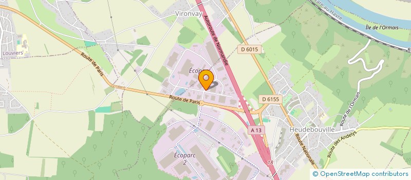localisation de l'entreprise MONSIEUR PHILIPPE PREVOST à HEUDEBOUVILLE