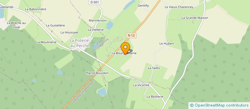 localisation de l'entreprise MONSIEUR PHILIPPE PREVOST à CHARENCEY