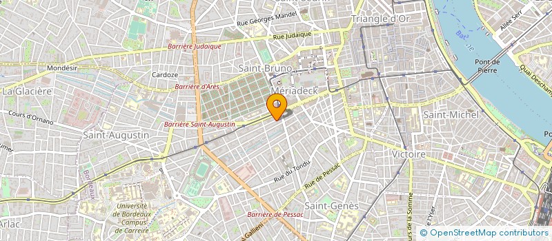 localisation de l'entreprise MONSIEUR PHILIPPE PRIEUR à BORDEAUX