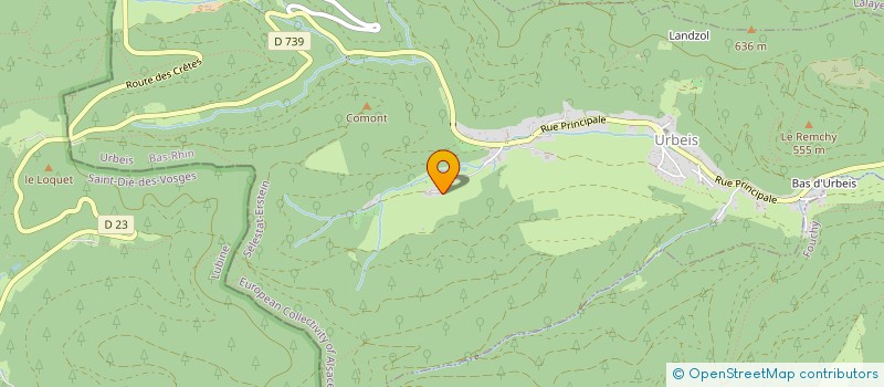 localisation de l'entreprise MONSIEUR PHILIPPE PRINCE  URBEIS