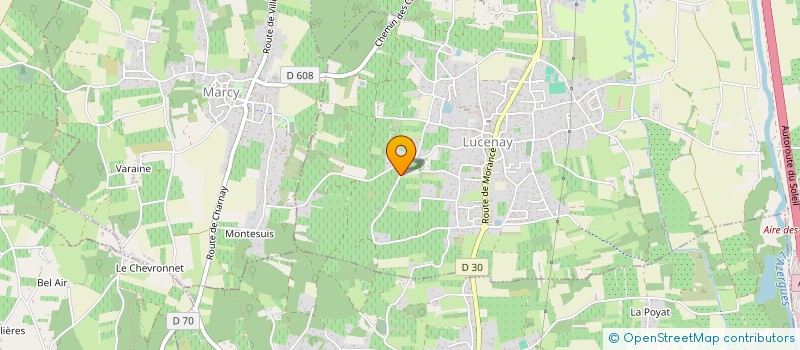 localisation de l'entreprise MONSIEUR PHILIPPE PROIETTI  POMMIERS