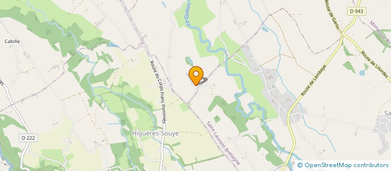 localisation de l'entreprise MONSIEUR PHILIPPE PRONNIER  RIUPEYROUS